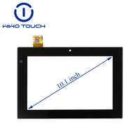 Écran tactile capacitif en verre de 10,1 pouces GT9271 1,1 mm 6H 10PIN Interface IIC pour équipement industriel