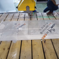2023 alta eficiencia 4 ejes puente Sierra CNC enrutador 3200*2000mm corte de inglete cualquier dirección usado granito grabado corte PLC