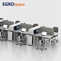 Bureau de travail électrique réglable en hauteur à double moteur ergonomique EGROspace Factory Furniture