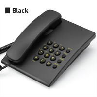 Téléphone filaire classique chinois à ligne simple KX-T500MX avec support mural pour usage domestique ou professionnel – Direct Usine