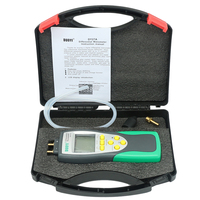 DY27A manomètre numérique portable manomètre différentiel de gaz naturel de poche jauge de pression négative sous vide de puissance de batterie