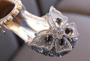 2024 kızların tek ayakkabı ilkbahar ve sonbahar yeni eğlence renkli elmas yay dans ayakkabıları performans ayakkabıları - Product Image 6