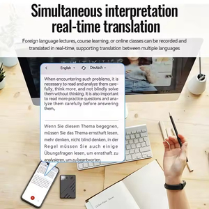 Enregistreur intelligent A5 AI avec écran ChatGPT Transfer Traduction Enregistrement audio WAV MP3 Pen App Controlled - Product Image 4