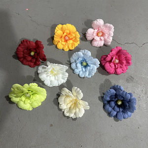 Yixuan Coiffe à fleurs de phénix simulées en soie, Épingle à cheveux, Décoration pour mariée, mariage, Hanfu et costumes anciens - Product Image 2