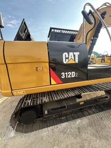 Excavadora de cadenas CAT 312D2 usada, excavadora hidráulica de 12 toneladas, máquina de movimiento de tierras sobre orugas para construcción - Product Image 3