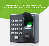 ZKT X7 Standalone Security Smart Fingerprint Scanner RFID Card Reader Fingerprint Door Lock Access Control System Cloud Storage