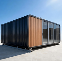 Maison extensible de luxe pour les fêtes de Noël avec deux chambres, cuisine et salle de bain pour les vacances en famille