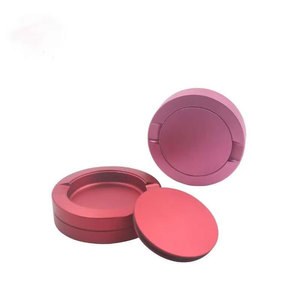 Caja de Almacenamiento Hermética de Aluminio de Bolsillo, Recipiente Redondo de Metal CNC para Pastillas, Mentas y Snus con Tapa de Descarte Separada - Product Image 3