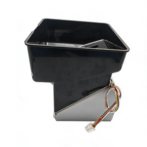 Hopper à pièces métallique de haute qualité à 8 trous pour machine de jeu d'arcade, avec moteur, pour jeux à monnayeur - Product Image 1