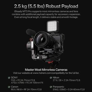 <span class=keywords><strong>Stabilisateur</strong></span> de caméra Hohem ISteady MT3 Pro AI <span class=keywords><strong>avec</strong></span> écran tactile et lumière d'appoint CCT RGB, charge utile de 2,5 kg pour DSLR/téléphone/caméra d'action - Product Image 3
