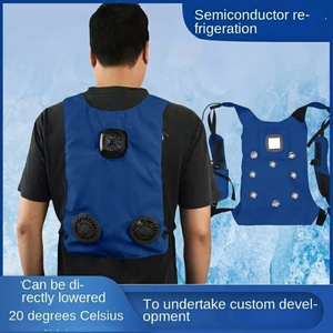 Electric Customizable 2C 20C Backpack Water Cooling System Mesh Cooling Vest Bladder Flow Control Cooled Clothes RV Outdoor - Product Image 3