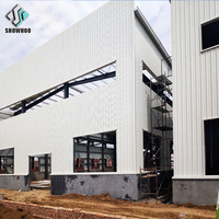 Personnalisé atelier et stockage préfabriqué hangars avec usine frais