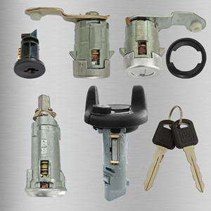 Car Lock Cylinders BK063Q8 Zinc Alloy Door Ignition Trunk Glove Box Lock With 2 Keys Compatible With Buick Regal 2.0 - Product Image 1
