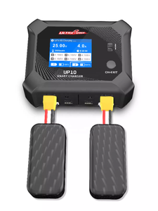 UltraPower UP10 智能平衡充电器 200W 两通道 FCP 功能 欧规插头 适用于无人机/汽车/遥控玩具 各类锂离子电池 - Product Image 2