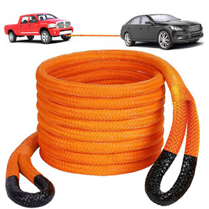 Ambull, cuerda de recuperación trenzada doble de alta resistencia, cuerda de remolque de coche, Kit de herramientas de emergencia de nailon con bolsa de polietileno, caja OEM - Product Image 2