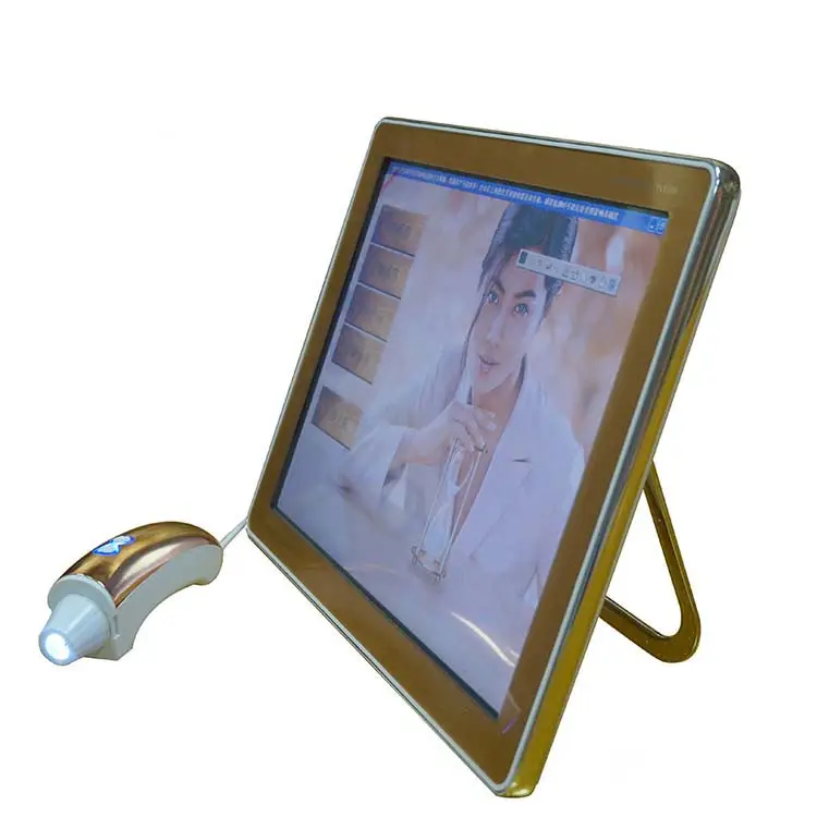 Portable 15 inch touch screen Skin Analyzer Machine / Skin Scope Analyzer / Skin analysis salon use LF-1132