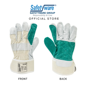 Gants de sécurité en cuir de vachette pleine fleur, résistants, pour travaux de construction, fonction antidérapante, protection des mains et des bras pour - Product Image 4