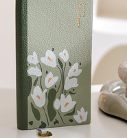 Cahier de voyage A6 Journal de poche rechargeable avec inserts en papier kraft DIY Planner pour Bullet Journaling