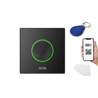 A AC8130 13.56MHz RFID M1 NFC 2d QR lecteur de codes à barres Wiegand RS232 RS485 RFID contrôle d'accès sécurité proximité entrée serrure de porte