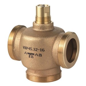 Siemens Three Way Control Valve VXP45.32-16 For Water Regulation 0-10 <b>Bar</b> - Product Image 2