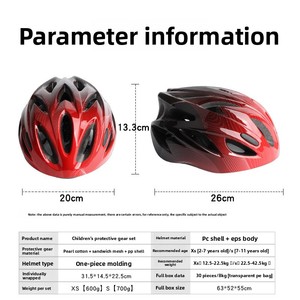 Ensemble de protection fluorescent lumineux pour enfants : casque, genouillères et coudières anti-chute pour le roller et le vélo - Product Image 2
