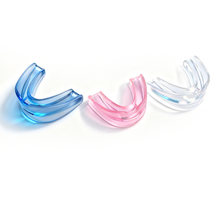Protector Bucal <span class=keywords><strong>de</strong></span> Silicona para Alineación Dental, Dispositivo Anti-ronquidos y Apnea, Protector Dental para Bruxismo - Product Image 1