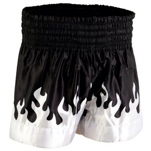 Pantalón corto de poliéster blanco y azul de alta calidad - Product Image 2