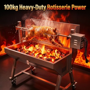 <span class=keywords><strong>Asador</strong></span> de Pollos a la Brasa, Parrilla de Carbón para Pollos, Estilo Portugués - Product Image 1