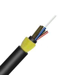 XXD Factory Manufacturers Fiber Optic Cable ADSS 6 12 24 48 Cores Fiber Cable Free Sample Outdoor Fiber Optic Cable