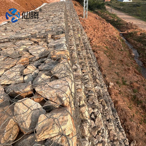 Nặng mạ kẽm tráng lục giác dệt sông Tường <span class=keywords><strong>gabion</strong></span> giỏ đá lồng lục giác <span class=keywords><strong>gabion</strong></span> hộp tường đá giỏ - Product Image 2