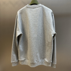 Sudadera de cuello redondo de algodón tejido con logo bordado de letras y hebilla, versión de alta gama transfronteriza 25S, GG y LL, camiseta VV - Product Image 3