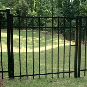 4.5ft Gates and Steel Galvanized Top Steel Low Fence