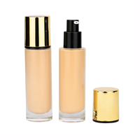 Convient à toutes les peaux Fond de teint végétalien de luxe Private Label Matte Waterproof Makeup Full Coverage Liquid Foundation