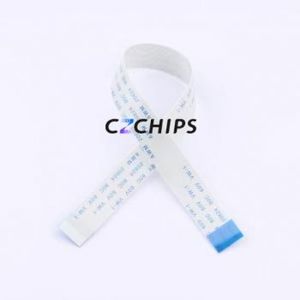 JS05B-20P-200-4-8 FFC Cable (Flexible Flat Cable) P=0.5mm Connector 20P 0.5mm 0.3mm Reverse - Product Image 1