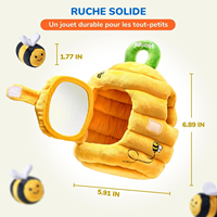Super weiche Mini-Bienenstock-Plüsch tier biene für Kinder Pädagogisch & Sensorisch für Stress abbau 11-30cm Größe