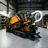 Machine de forage directionnel horizontal compacte de 16 tonnes, directement de l'usine, pour les projets de traversée routière