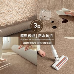 Lizhen Vintage Chic Area Rug Novelty Shape Waterproof Spot Clean Vacuum Friendly Living Room Floor Mat - Product Image 1