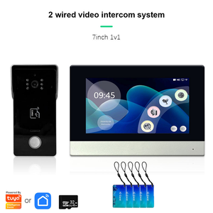Interphone intelligent Tuya à 2 fils avec écran tactile 7/10 pouces, vision nocturne RFID, sonnette - Product Image 5