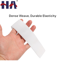 Vente en gros 6-50mm Ployeter Sangle élastique personnalisée Bande élastique bleu marine Bande élastique pour vêtements pantalons sacs