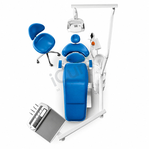 Unidad <span class=keywords><strong>Dental</strong></span> Integral Mejorada IC-DCL68D con Luz Oral LED Bicolor Eléctrica, Sillón con Conexión y Escupidera Integrada para Clínica - Product Image 1