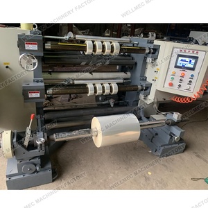 LS-1100/LS-1300 dọc loại phim rạch Rewinder Máy Bopp Pet PP PE cuộn để cuộn với động cơ và PLC thành phần cốt lõi - Product Image 4