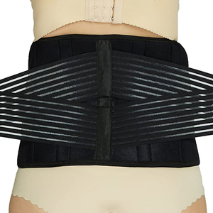 Ceinture d'entraînement en néoprène réglable et respirante unisexe, soutien de la taille pour brûler les graisses et perdre du poids - Product Image 3