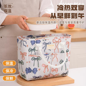 กระเป๋าเก็บอุณหภูมิ Beenlove ขนาดกลาง สำหรับเดินทาง ท่องเที่ยวกลางแจ้ง ใส่อาหารกลางวัน - Product Image 2