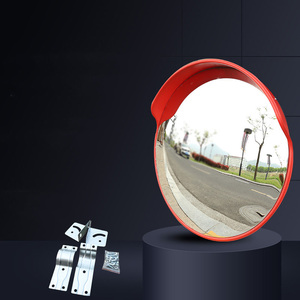 Réflecteur grand angle de circulation routière <span class=keywords><strong>bon</strong></span> marché personnalisé Intersection Concave grand miroir convexe tournant sphérique rond - Product Image 4