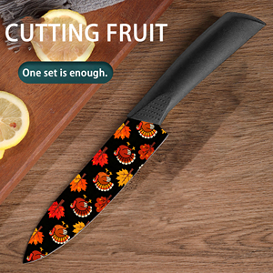 Ensemble de couteaux à steak en céramique de haute qualité populaire, vaisselle de luxe en plastique pour les restaurants, l'industrie de l'hôtellerie, best-seller - Product Image 2