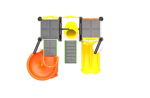 New Design Outdoor Kids <strong>Pool</strong> Water <strong>Plastic</strong> <strong>Slide</strong> Playground for Water Park Equipment - Product Image 3