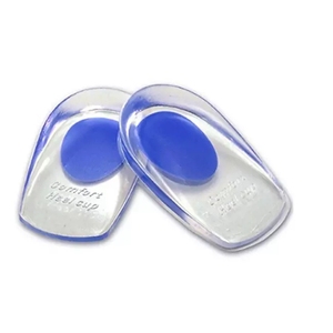 Chăm Sóc Chân Gel Silicone Gel Heel Cups/Pads 100% Y Tế Grade Silicone Đế Giày - Product Image 1