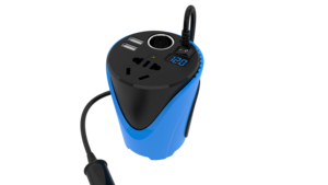 GCSOAR DC12V เป็น AC 110V/220V QC3.0 รถอินเวอร์เตอร์พร้อมจอแสดงผล LED - Product Image 4