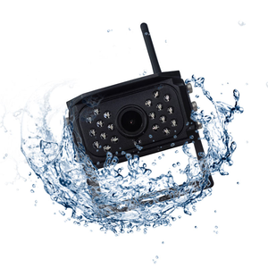 จอแสดงผล IPS ขนาด 7 นิ้วแบบพกพา AHD 1080P กล้องติดรถยนต์ 4CH แบบเลนส์คู่ ชุดกล้องมองหลังไร้สายสำหรับรถพ่วง - Product Image 3