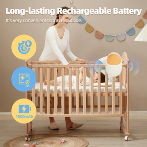 Columpio Inteligente para Bebés OEM - Vibración Automática Recargable por USB, Luz Nocturna LED, Ayuda para Dormir Manos Libres, Herramienta Relajante para Bebés - Product Image 5